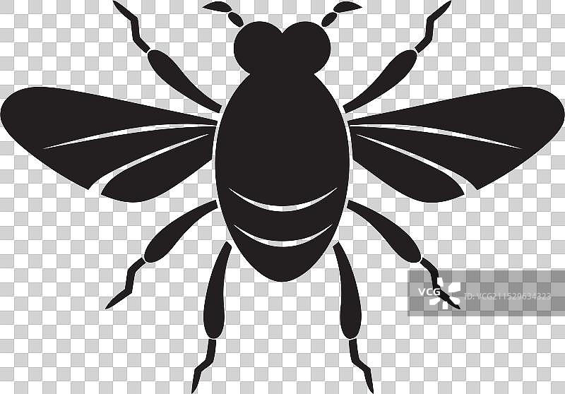 潜行的采采蝇徽章小刺客图标图片素材