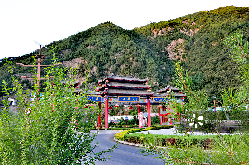 宝鸡大水川旅游景区图片素材