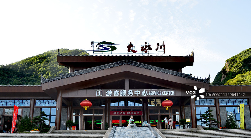 宝鸡大水川旅游景区图片素材