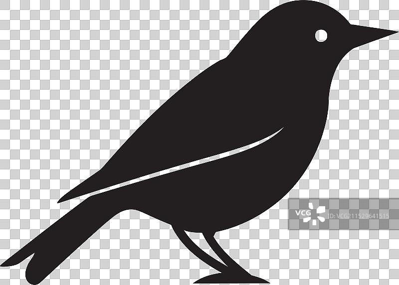 宁静的雀鹰设计，凤凰复兴图标图片素材