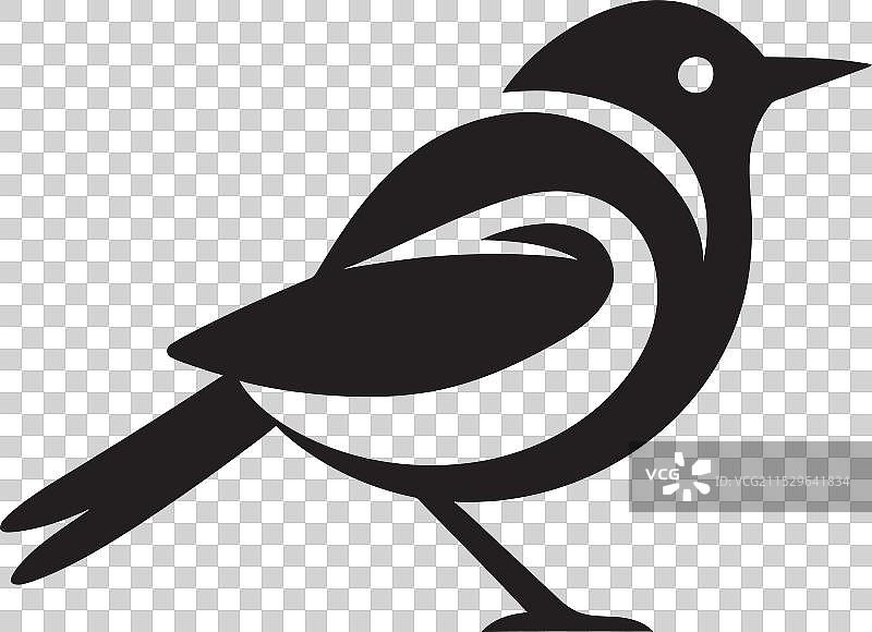 翠鸟的宁静图标与雀鹰在一起图片素材