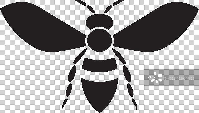 阴影中的黄蜂统治者标志，致命的有翼统治者图片素材