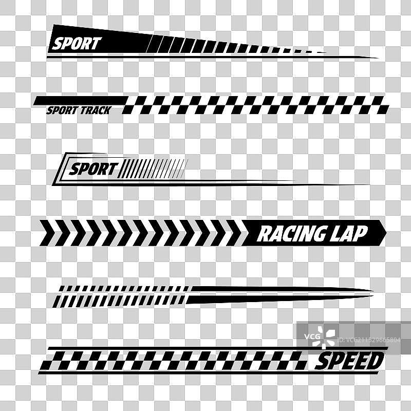 黑色运动贴纸图片素材