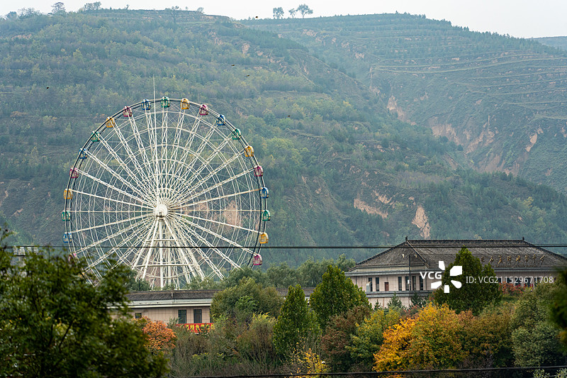 庆阳镇原县北石窟驿景区图片素材