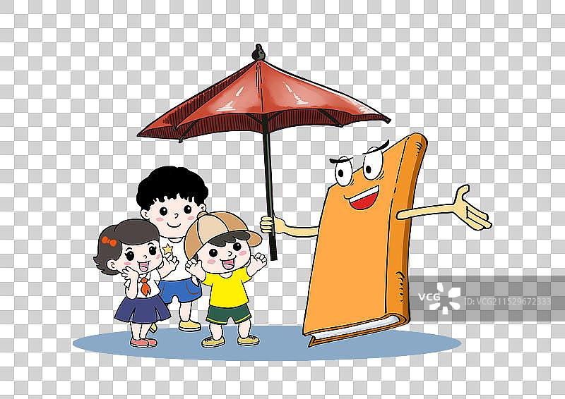 未成年人保护法卡通元素图片素材