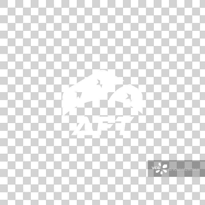 白色背景上的字母logo设计图片素材