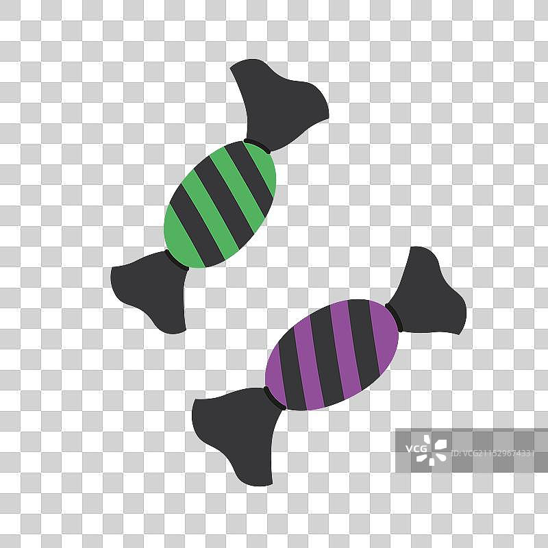 五彩缤纷的万圣节图片素材