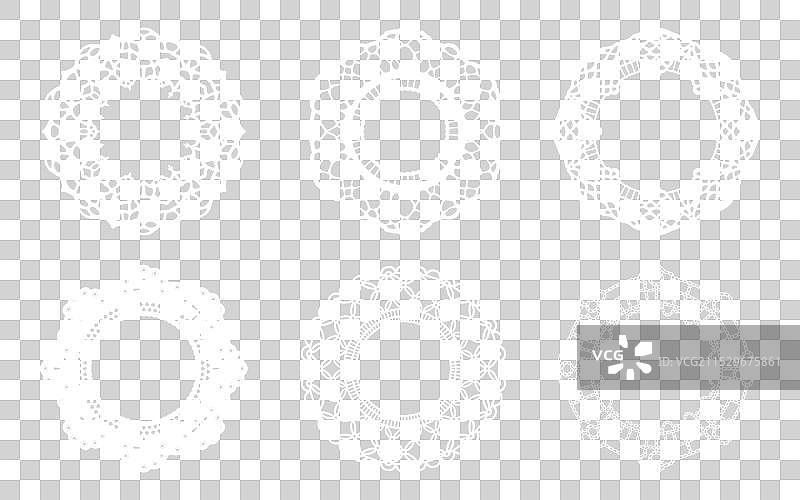 圆形框架 SVG 圆形单字母图案 SVG图片素材
