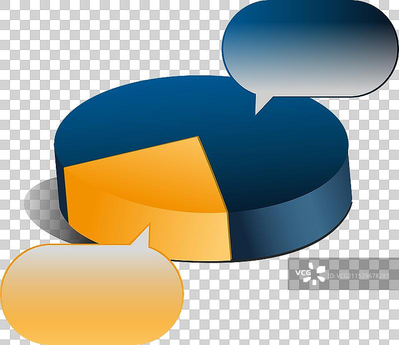 饼图云图片素材