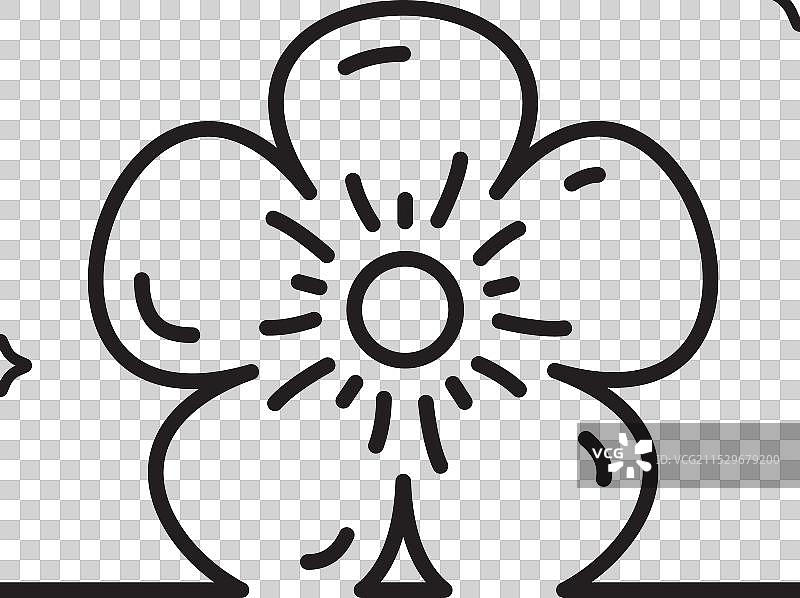 天然亚麻线条图标 有机测试标志 公平图片素材