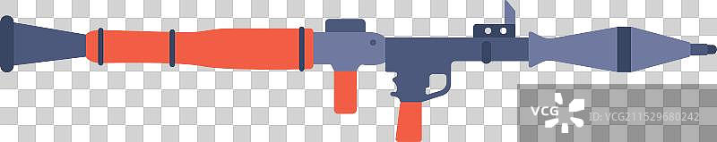 火箭发射器平面图图片素材