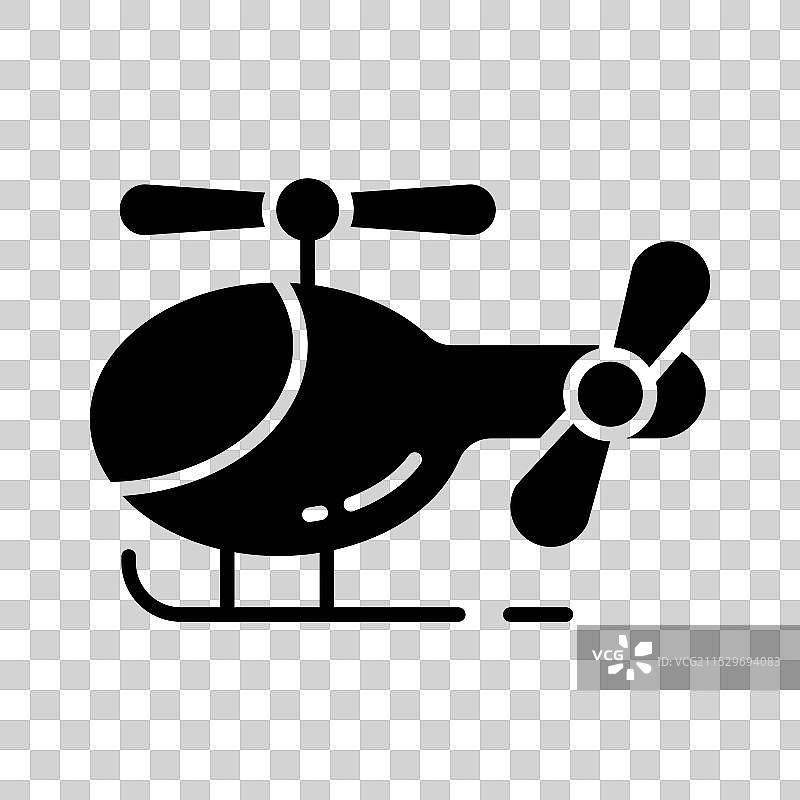 下载这个时尚的直升机玩具图标图片素材
