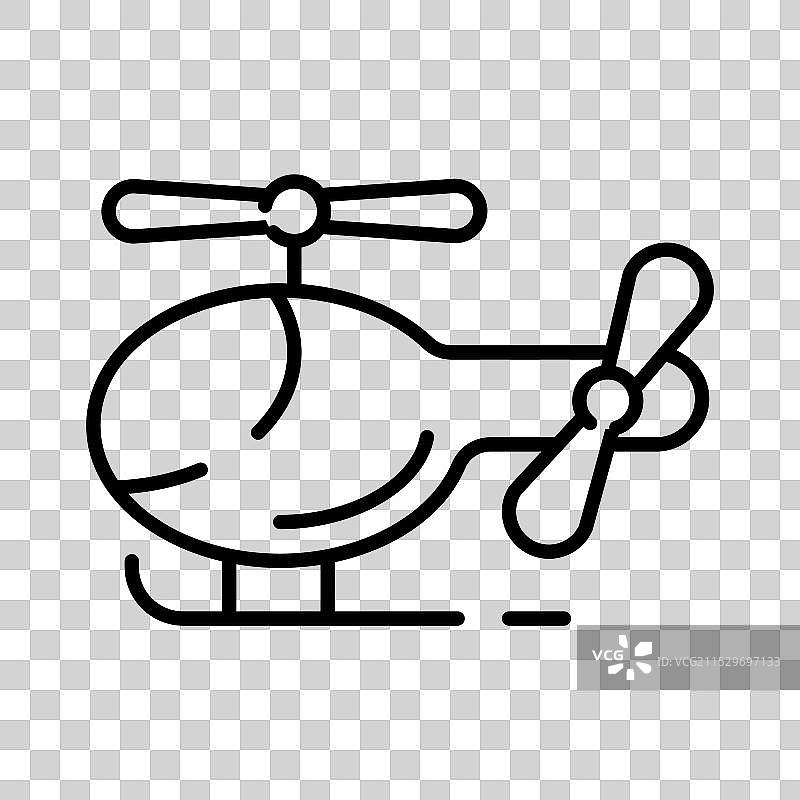 下载这个时尚的直升机玩具图标图片素材