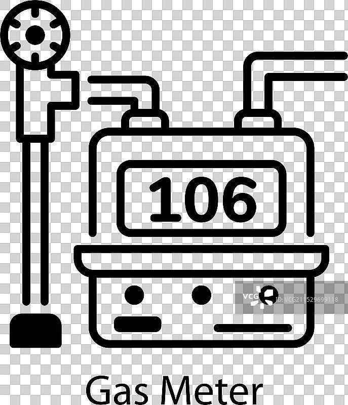 燃气表图片素材