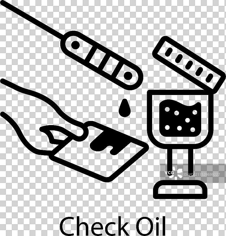 检查油位图片素材