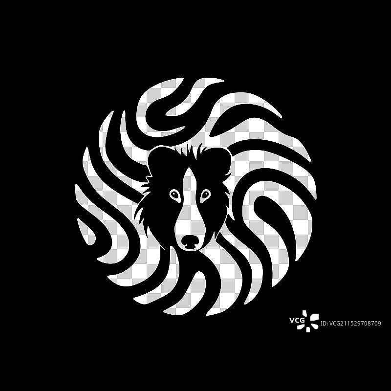 设得兰牧羊犬 - 高质量标志 - 理想用于图片素材