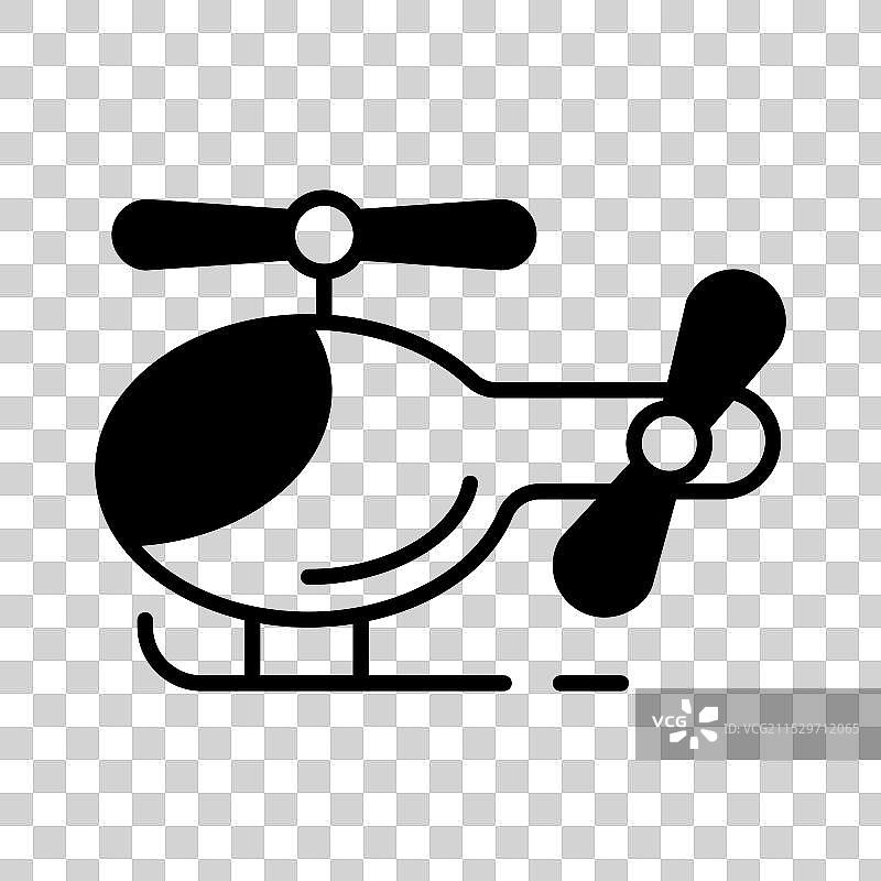 下载这个时尚的直升机玩具图标图片素材