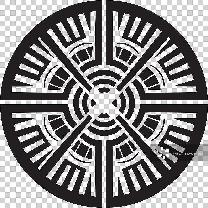 数字矩阵奥德赛抽象电子音乐图片素材