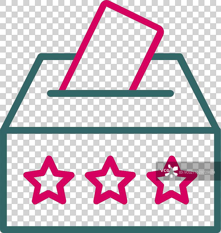 投票站图标设计图片素材