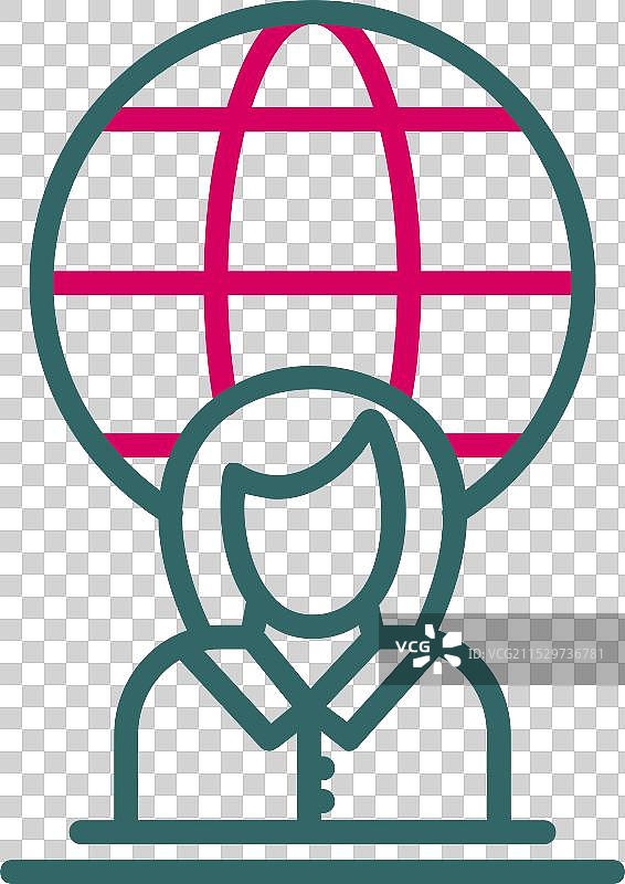 在职者图标设计图片素材