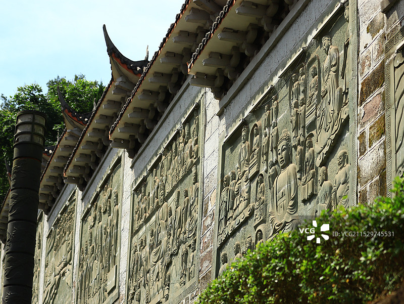 资阳安岳石刻·圆觉洞景区图片素材