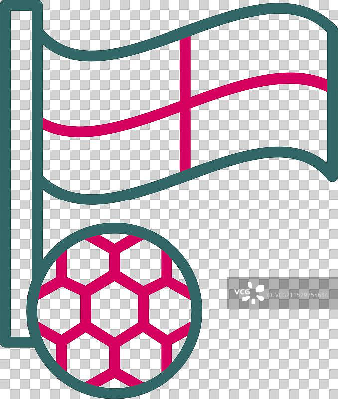 越位旗图标设计图片素材