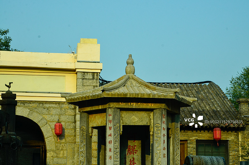 聊城市东阿阿胶城图片素材