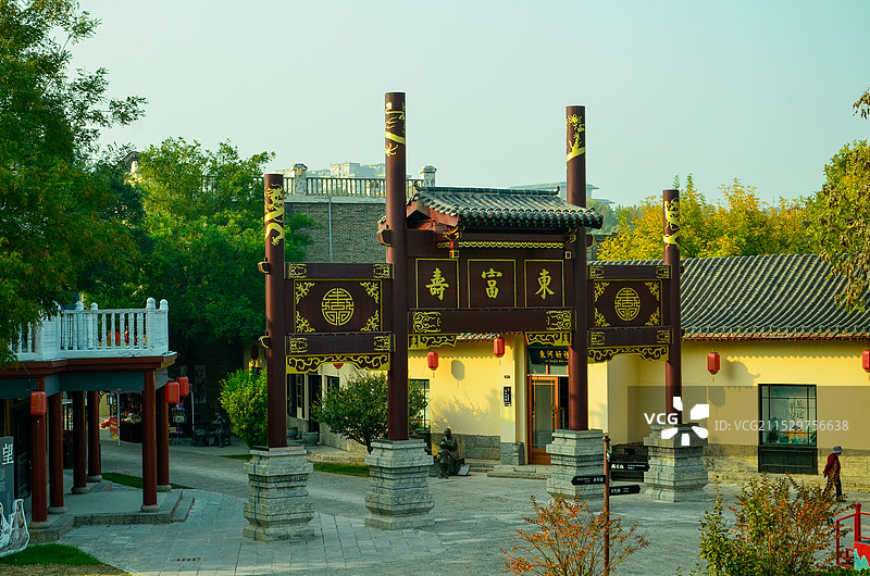 聊城市东阿阿胶城图片素材