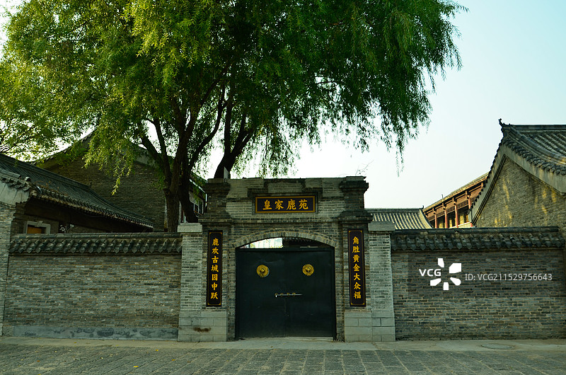 聊城市东阿阿胶城图片素材