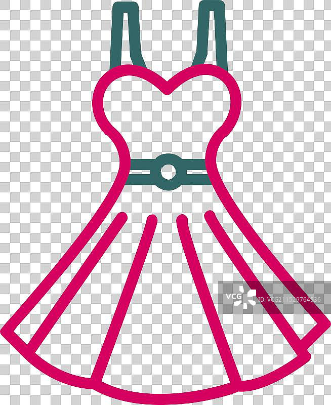 时尚模特图标设计图片素材