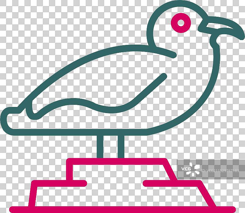 海鸥图标设计图片素材