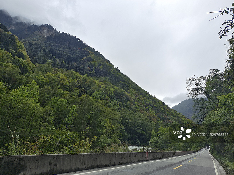 滇藏之路图片素材