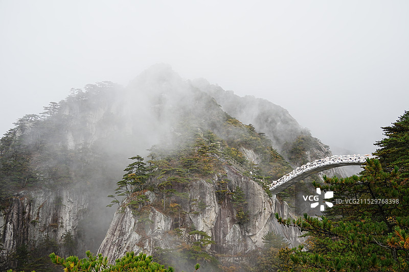 罗田天堂寨秋景图片素材