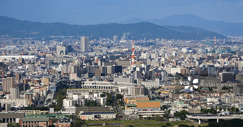 大阪城市风光图片素材