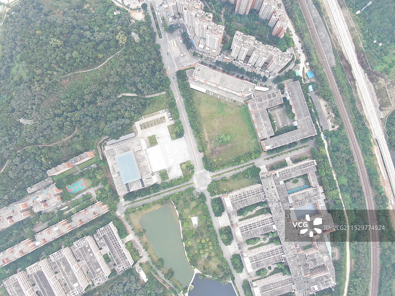 2019航拍花都图片素材