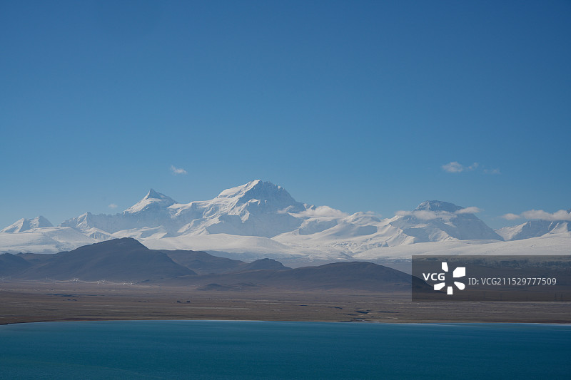 希夏邦马峰图片素材