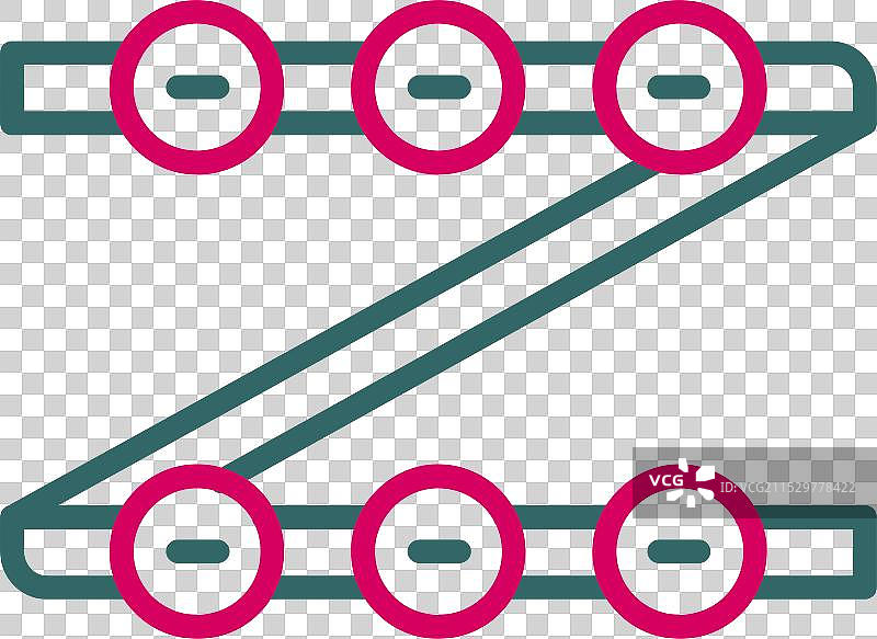 RGB灯带图标设计图片素材