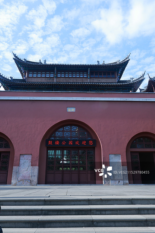 江苏南京钟鼓楼图片素材