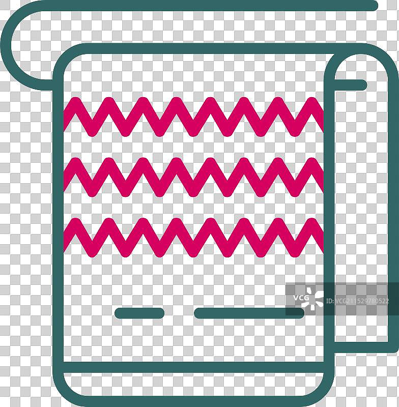 毛巾图标设计图片素材