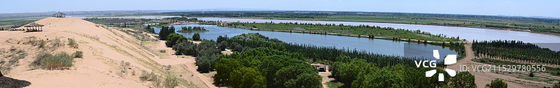 银川黄沙古渡原生态旅游区图片素材