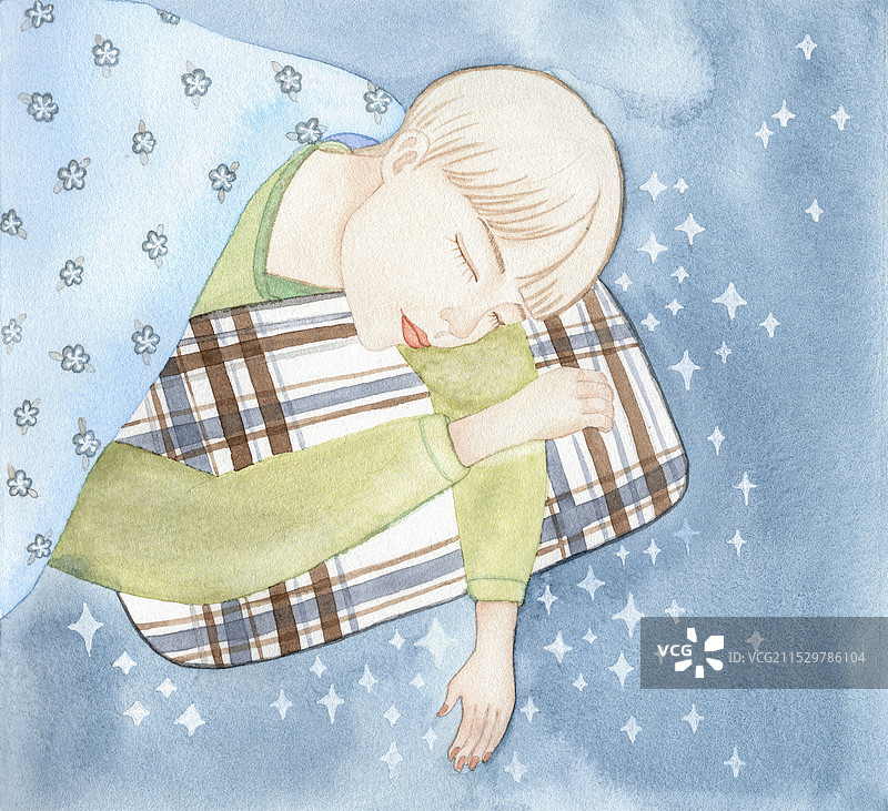 睡梦中图片素材