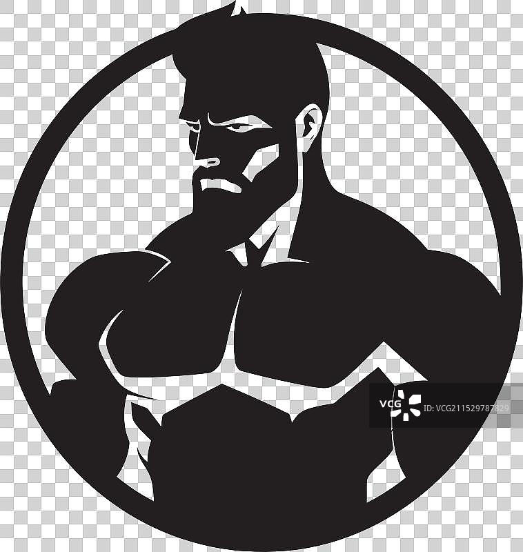 黑色的铁意志与成就的力量图片素材