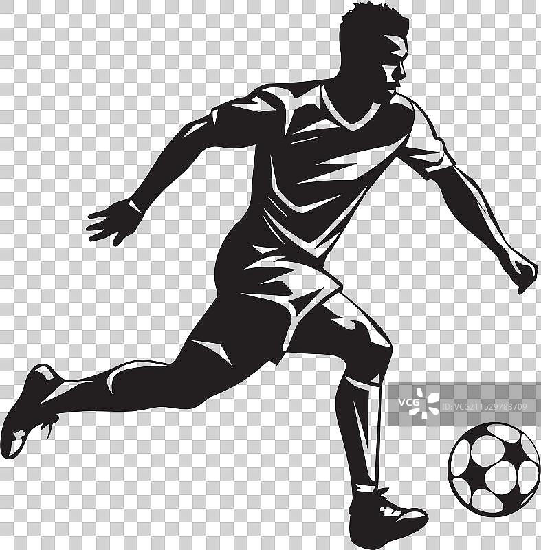 风格化的单色致敬得分图片素材