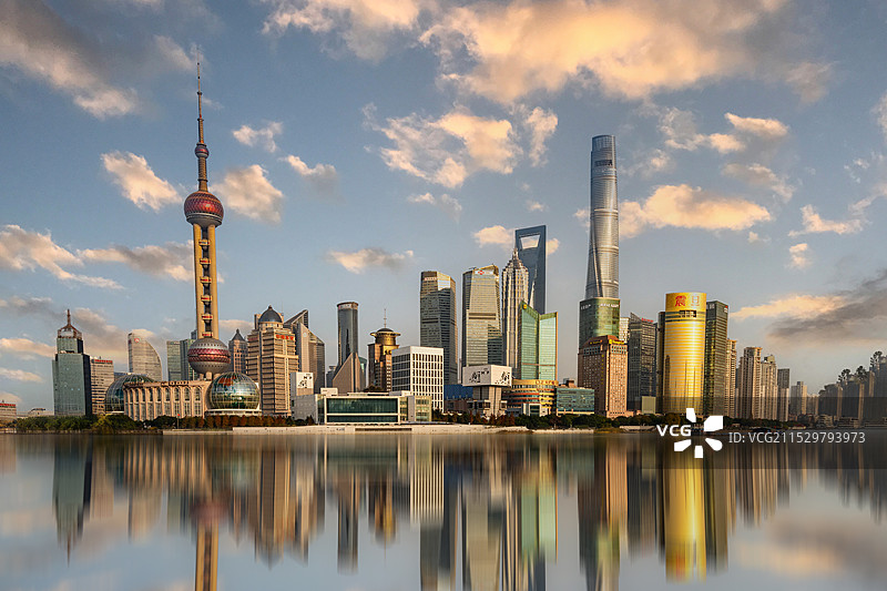 城市天际线风光图片素材