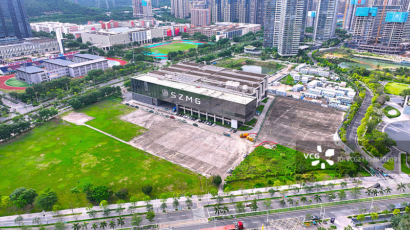 深圳龙岗广电中心图片素材