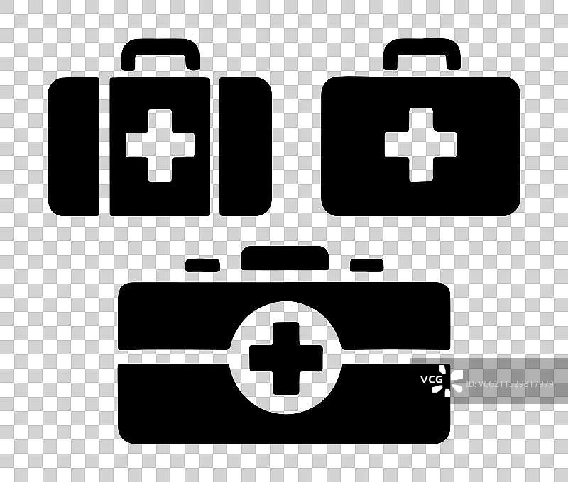 急救箱轮廓图片素材