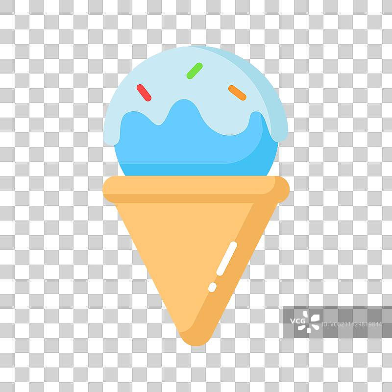 现代风格的冰淇淋杯，随时可用图片素材