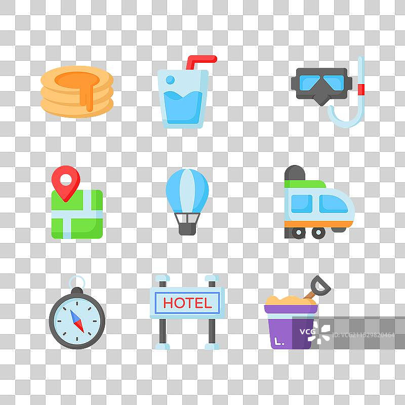 检查这个视觉上吸引人的夏季和旅行图片素材