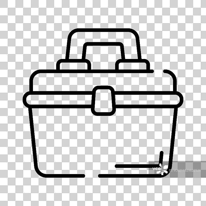 仔细查看这个精心制作的便携图标图片素材