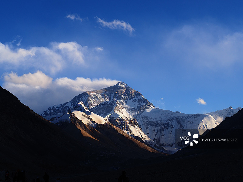 珠穆朗玛峰图片素材